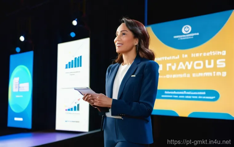 해외마케팅 분야 공모전 참여 팁 - **Prompt:** A diverse team of five marketing professionals, aged late 20s to early 40s, from various...